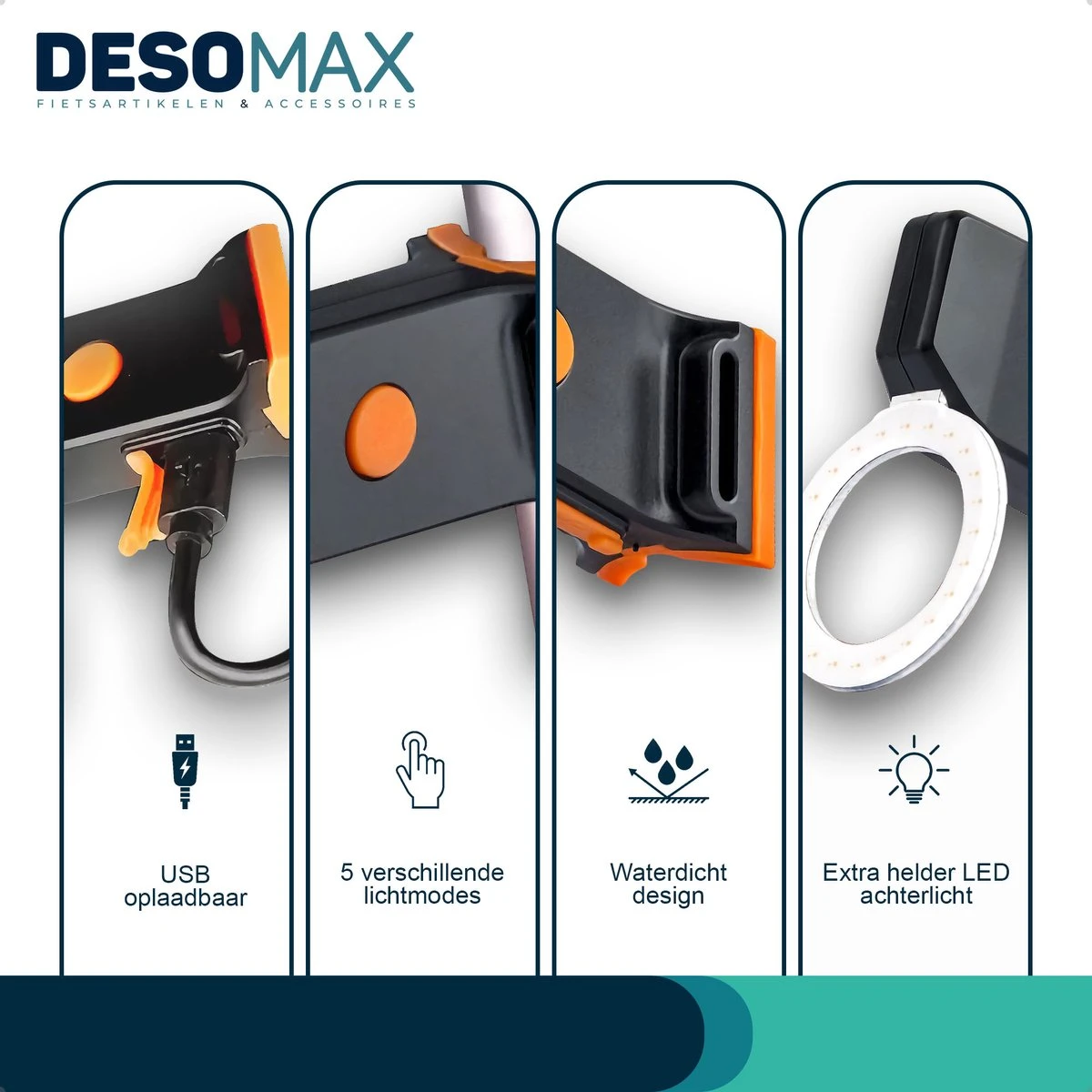 DesoMax® Fietslicht Achterlicht LED USB Oplaadbaar Helder Rond - Achterlicht voor Racefiets en MTB – Herkenningslicht DesoMax® Fietslicht Achterlicht LED USB Oplaadbaar Helder Rond - Achterlicht Voor Racefiets En MTB – Herkenningslicht -Fietsaccessoire Winkel 1200x1200 213
