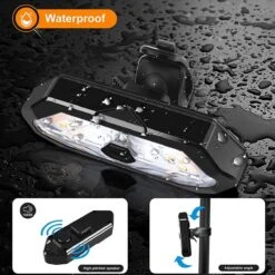 GoShops FY-1820 - Richtingaanwijzer Fiets - Knipperlichting - Fietsverlichting - LED - USB Oplaadbaar - Waterbestendig - Afstandsbediening - Draadloos - Verstelbaar - Achterlicht Fiets 4 GoShops FY-1820 - Richtingaanwijzer Fiets - Knipperlichting - Fietsverlichting - LED - USB Oplaadbaar - Waterbestendig - Afstandsbediening - Draadloos - Verstelbaar - Achterlicht Fiets -Fietsaccessoire Winkel 1200x1200 216