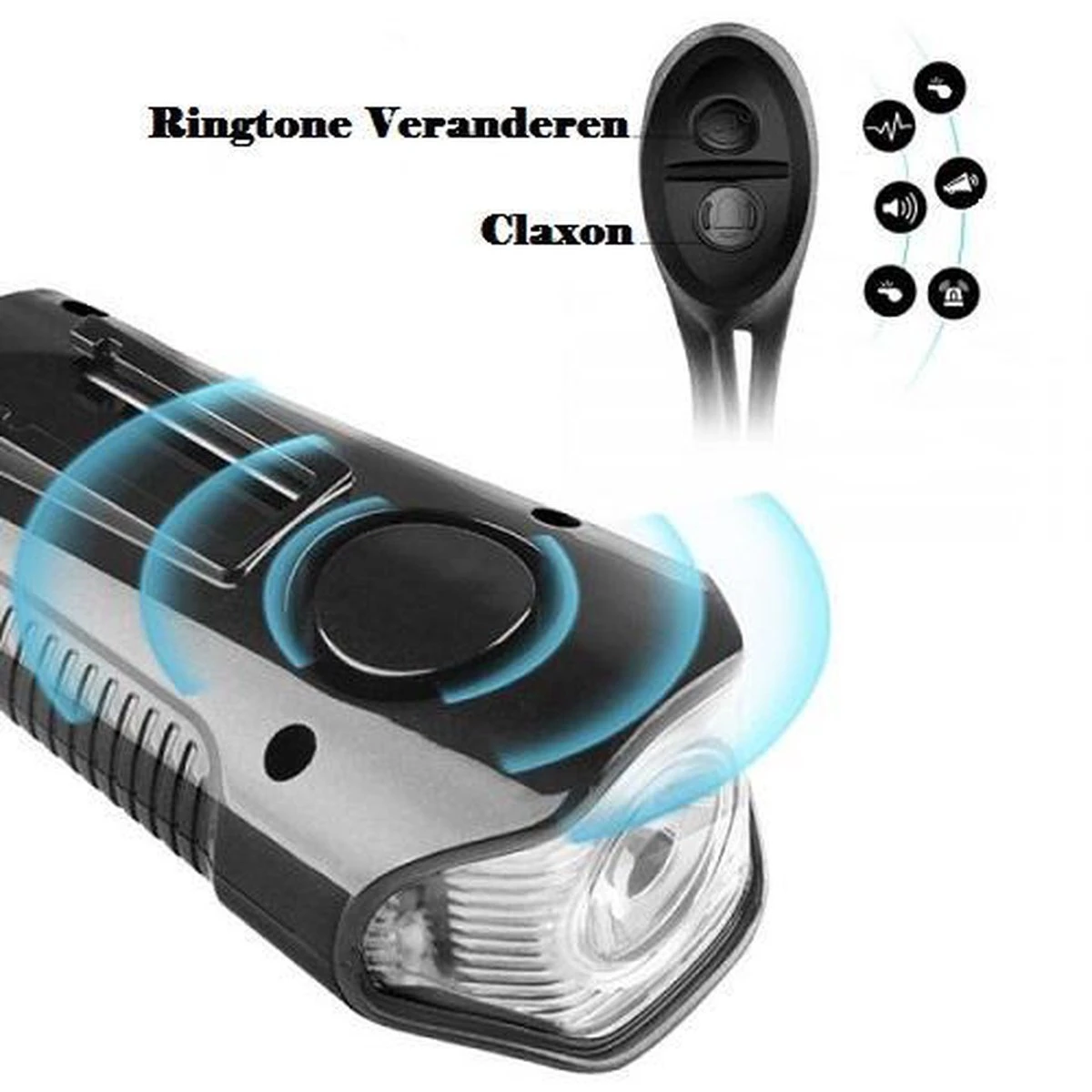 Voorlicht fiets - Fietslicht - Led voorlamp - 500 lumen - Usb oplaadbaar - Waterdicht - Koplamp fiets - Snelheidsmeter - Claxon - Vier standen Voorlicht Fiets - Fietslicht - Led Voorlamp - 500 Lumen - Usb Oplaadbaar - Waterdicht - Koplamp Fiets - Snelheidsmeter - Claxon - Vier Standen -Fietsaccessoire Winkel 1200x1200 233