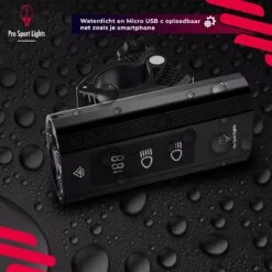 Fietslamp 1200 Lumen Fietsverlichting Pro Sport Lights Performance - Koplamp USB Oplaadbaar - Voorlicht Fietsverlichting -Fietsaccessoire Winkel 1200x1200 249