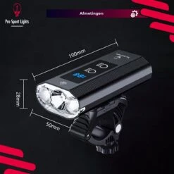 Fietslamp 1200 Lumen Fietsverlichting Pro Sport Lights Performance - Koplamp USB Oplaadbaar - Voorlicht Fietsverlichting -Fietsaccessoire Winkel 1200x1200 255