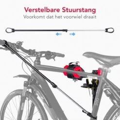 LifeGoods Fiets Montagestandaard - Fietsreparatie Racefiets / MTB - Incl. Stuurhouder - Zwart/Rood -Fietsaccessoire Winkel 1200x1200 32