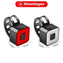 Esioh® Oplaadbare Fietslamp Led Set Wit En Rood – Oplaadbare Fietsverlichting USB – Fietslampjes Voorlicht En Achterlicht -Fietsaccessoire Winkel 1200x1200 328
