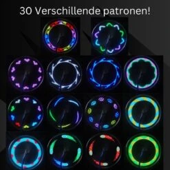 Spaakverlichting- Spaakverlichting Met Bewegingssenor- Spaakverlichting Kinderfiets- LED Voor Wiel- Waterdicht- 32 Verschillende Patronen- Makkelijk Te Installeren 5 Spaakverlichting- Spaakverlichting Met Bewegingssenor- Spaakverlichting Kinderfiets- LED Voor Wiel- Waterdicht- 32 Verschillende Patronen- Makkelijk Te Installeren -Fietsaccessoire Winkel 1200x1200 339