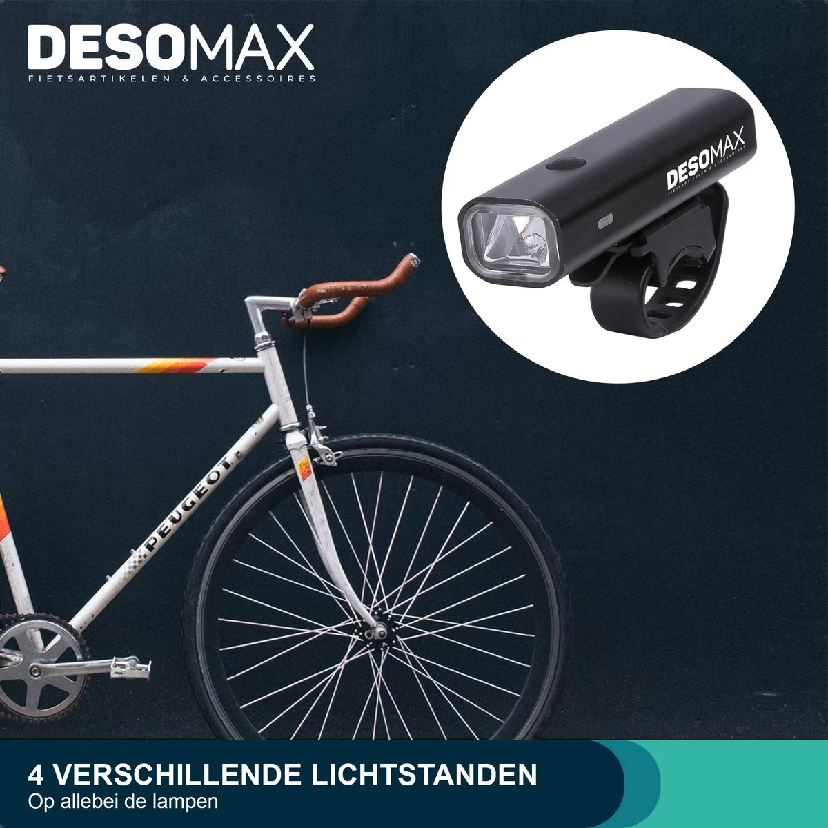 DesoMax® Fietsverlichting Set USB Oplaadbaar Heldere Fietslamp - Voorlicht - Achterlicht - Koplamp - Achterlamp DesoMax® Fietsverlichting Set USB Oplaadbaar Heldere Fietslamp - Voorlicht - Achterlicht - Koplamp - Achterlamp -Fietsaccessoire Winkel 1200x1200 366