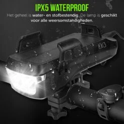 4-in-1 Fietslamp Voorlicht Mét Telefoonhouder - USB Oplaadbaar - Met Powerbank én Toeter - Racefiets Verlichting - Fietslicht Voorlicht Usb Oplaadbaar - Fietsverlichting Set - Licht Voor Fiets - Bike Light -Fietsaccessoire Winkel 1200x1200 373