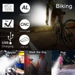 BOTC Fietsverlichting USB Oplaadbaar - Oplaadbare USB Led Fietslamp - Voorlicht & Achterlicht - Waterdicht 9 BOTC Fietsverlichting USB Oplaadbaar - Oplaadbare USB Led Fietslamp - Voorlicht & Achterlicht - Waterdicht -Fietsaccessoire Winkel 1200x1200 389