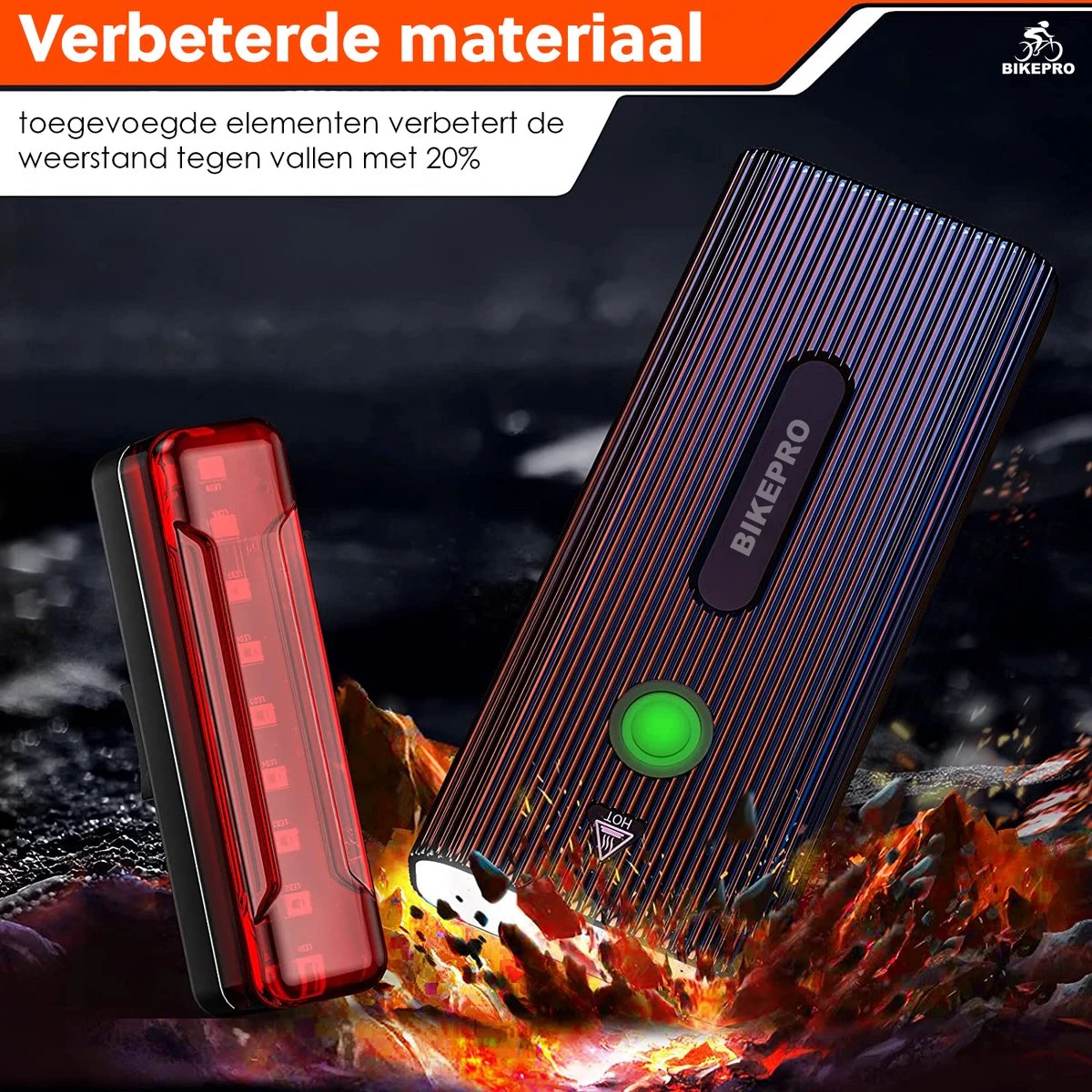 BikePro LED Fietsverlichting Set - Voorlicht en Achterlicht - USB Oplaadbaar - Fietslamp - Koplamp fiets - Fietslampjes - Fietslichten BikePro LED Fietsverlichting Set - Voorlicht En Achterlicht - USB Oplaadbaar - Fietslamp - Koplamp Fiets - Fietslampjes - Fietslichten -Fietsaccessoire Winkel 1200x1200 394