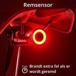 Rockbros Fietsachterlicht - Fietslamp - Fietsverlichting - Remlicht - Smart - USB - Multifunctioneel - Fietsremlicht - LED - Indicator 8 Rockbros Fietsachterlicht - Fietslamp - Fietsverlichting - Remlicht - Smart - USB - Multifunctioneel - Fietsremlicht - LED - Indicator -Fietsaccessoire Winkel 1200x1200 402