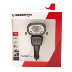 Spanninga Koplamp Axendo 40 Xe Led Zwart -Fietsaccessoire Winkel 1200x1200 461