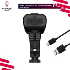 Pro Sport Lights Performance 1800 Lumen Fietslamp Voorlicht - Fietsverlichting USB Oplaadbaar - Koplamp Fiets - LED Racefiets / Mountainbike -Fietsaccessoire Winkel 1200x1200 496