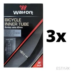 ESTARK® - 3 X Binnenband 28 Inch / 28" Voor De Fiets / Dunlop Ventiel / Racefiets / Mountainbike / 40 Mm / Band 40 / 30 - 622 Wiel / 28 * 1 5/8 * 1 3/8 / 28 " (A) -Fietsaccessoire Winkel 1200x1200 506
