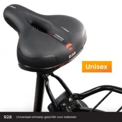 R2B® Fietszadel Voor Dames En Heren - Inclusief Waterdichte Zadelhoes - Zwart - Reflectie En Ventilatie - Gel Zadel / Gelzadel 8 R2B® Fietszadel Voor Dames En Heren - Inclusief Waterdichte Zadelhoes - Zwart - Reflectie En Ventilatie - Gel Zadel / Gelzadel -Fietsaccessoire Winkel 1200x1200 523