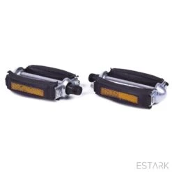 ESTARK® Klassieke Fietspedalen - Set Van Twee - Anti-Slip Fietspedalen Set Met Reflectoren - Pedaal Zwart Zilver - Fiets Pedalen Trappers Fiets Pedaal - Fietstrappers - Losse Trappers - 2 STUKS - Pedalen -Fietsaccessoire Winkel 1200x1200 568