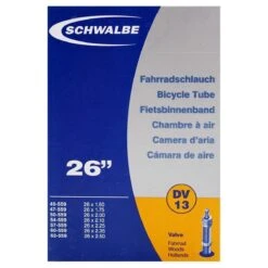 Schwalbe Binnenband - DV13 - 26 Inch X 1.50 - 2.40 - Hollands Ventiel - 40mm 10 Schwalbe Binnenband - DV13 - 26 Inch X 1.50 - 2.40 - Hollands Ventiel - 40mm -Fietsaccessoire Winkel 1200x1200 580