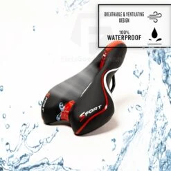 Voltano Sport Fietszadel – Gel Trekking Zadel – Met Uitsparing – Unisex - Zwart / Rood - Incl. Gratis Zadelstrop 8 Voltano Sport Fietszadel – Gel Trekking Zadel – Met Uitsparing – Unisex - Zwart / Rood - Incl. Gratis Zadelstrop -Fietsaccessoire Winkel 1200x1200 602