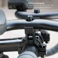 BBB Cycling AeroComfort Ligstuur - Verstelbaar - Aluminium - Opzetstuur Met Armsteun - Zwart - 22.2-31.8mm - BHB-59 -Fietsaccessoire Winkel 1200x1200 612
