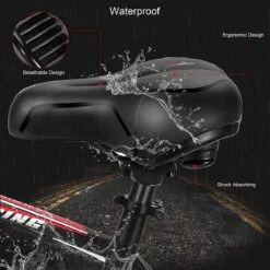 Fiets Zadels - Met Achterlichten- Langzame Rebound Traagschuim - Hol Ergonomisch Breed Tourzadel - MTB Zadel -mountainbikezadel - Fietszadel Dames - Fietszadel Heren - Unisex 4 Fiets Zadels - Met Achterlichten- Langzame Rebound Traagschuim - Hol Ergonomisch Breed Tourzadel - MTB Zadel -mountainbikezadel - Fietszadel Dames - Fietszadel Heren - Unisex -Fietsaccessoire Winkel 1200x1200 641