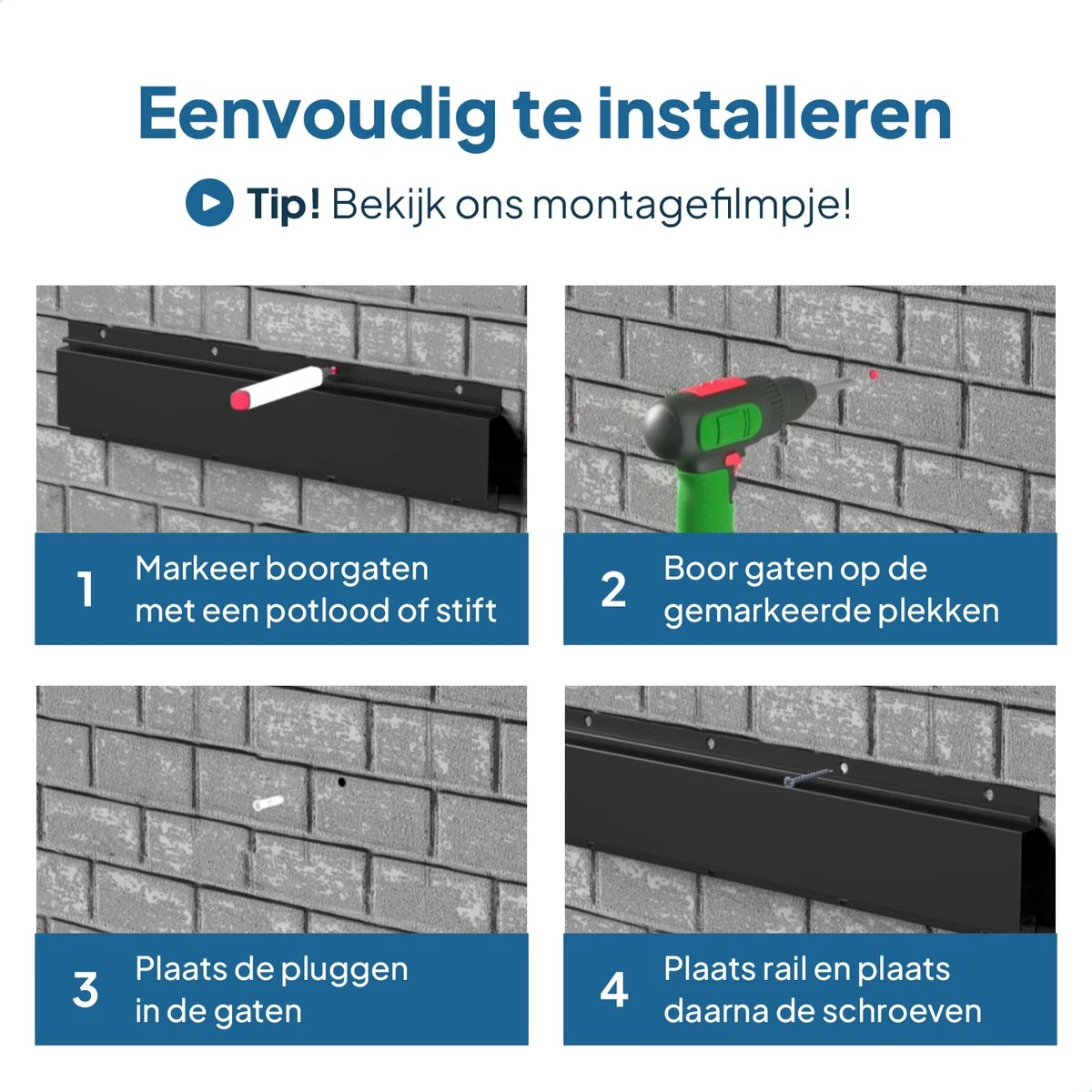SODEAL Fiets Ophangsysteem - Fietshaak - Fiets Ophangbeugel - Muurbeugel Fiets - Fietsenrek - Fietsbeugel SODEAL Fiets Ophangsysteem - Fietshaak - Fiets Ophangbeugel - Muurbeugel Fiets - Fietsenrek - Fietsbeugel -Fietsaccessoire Winkel 1200x1200 65