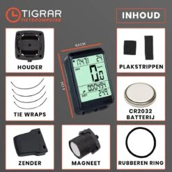 Kilometerteller Fiets - Fietscomputer Draadloos - KM Teller Fiets - Waterdicht Met 17 Functies Snelheidsmeter -Fietsaccessoire Winkel 1200x1200 658