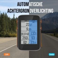 LHP BC200 Fietscomputer Draadloos 3-in-1 Bundel - Hartslagmeter Borstband - Cadanssensor - Kilometerteller GPS - 80+ Functies - 2.4 Inch LCD Scherm - Bluetooth & ANT+ -Fietsaccessoire Winkel 1200x1200 693
