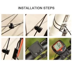 Merkloos Fiets Computer Met LCD Kilometerstand Snelheidsmeter -Fietsaccessoire Winkel 1200x1200 697