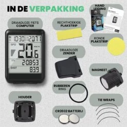 Strex Draadloze Fietscomputer - 17 Functies - Extra Groot Scherm - Draadloze Fiets Computer Draadloos Waterdicht - NL Handleiding 9 Strex Draadloze Fietscomputer - 17 Functies - Extra Groot Scherm - Draadloze Fiets Computer Draadloos Waterdicht - NL Handleiding -Fietsaccessoire Winkel 1200x1200 720