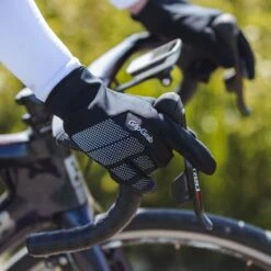 GripGrab - Ride Windproof Lente Herfst Fietshandschoenen Lange Vinger - Zwart - Unisex - Maat L -Fietsaccessoire Winkel 1200x1200 763
