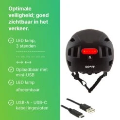 GOOFF® PILOT 3 In 1 Snorscooterhelm Met Afneembaar Vizier - Matzwart - Lichtgewicht Snorfiets Helm - NTA Gecertificeerd Speed Pedelec Helm - Geschikt Voor Blauw Kenteken Snorscooter En Snorfiets - Maat XL - Voor Vrouwen En Mannen 5 GOOFF® PILOT 3 In 1 Snorscooterhelm Met Afneembaar Vizier - Matzwart - Lichtgewicht Snorfiets Helm - NTA Gecertificeerd Speed Pedelec Helm - Geschikt Voor Blauw Kenteken Snorscooter En Snorfiets - Maat XL - Voor Vrouwen En Mannen -Fietsaccessoire Winkel 1200x1200 776
