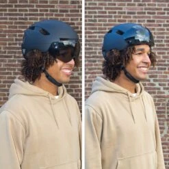 GOOFF® PILOT 3 In 1 Snorscooterhelm Met Afneembaar Vizier - Matzwart - Lichtgewicht Snorfiets Helm - NTA Gecertificeerd Speed Pedelec Helm - Geschikt Voor Blauw Kenteken Snorscooter En Snorfiets - Maat XL - Voor Vrouwen En Mannen 15 GOOFF® PILOT 3 In 1 Snorscooterhelm Met Afneembaar Vizier - Matzwart - Lichtgewicht Snorfiets Helm - NTA Gecertificeerd Speed Pedelec Helm - Geschikt Voor Blauw Kenteken Snorscooter En Snorfiets - Maat XL - Voor Vrouwen En Mannen -Fietsaccessoire Winkel 1200x1200 785