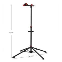 Merkloos Decopatent® Sterke Montagestandaard Fiets - 360° Draaibaar - Verstelbaar + Gereedschapsbakje - Fiets Montage Reparatie Standaard -Fietsaccessoire Winkel 1200x1200 82