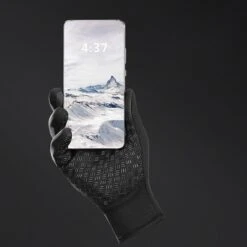 Merkloos Tech Fleece Handschoenen - Zwart - Maat M -Fietsaccessoire Winkel 1200x1200 881