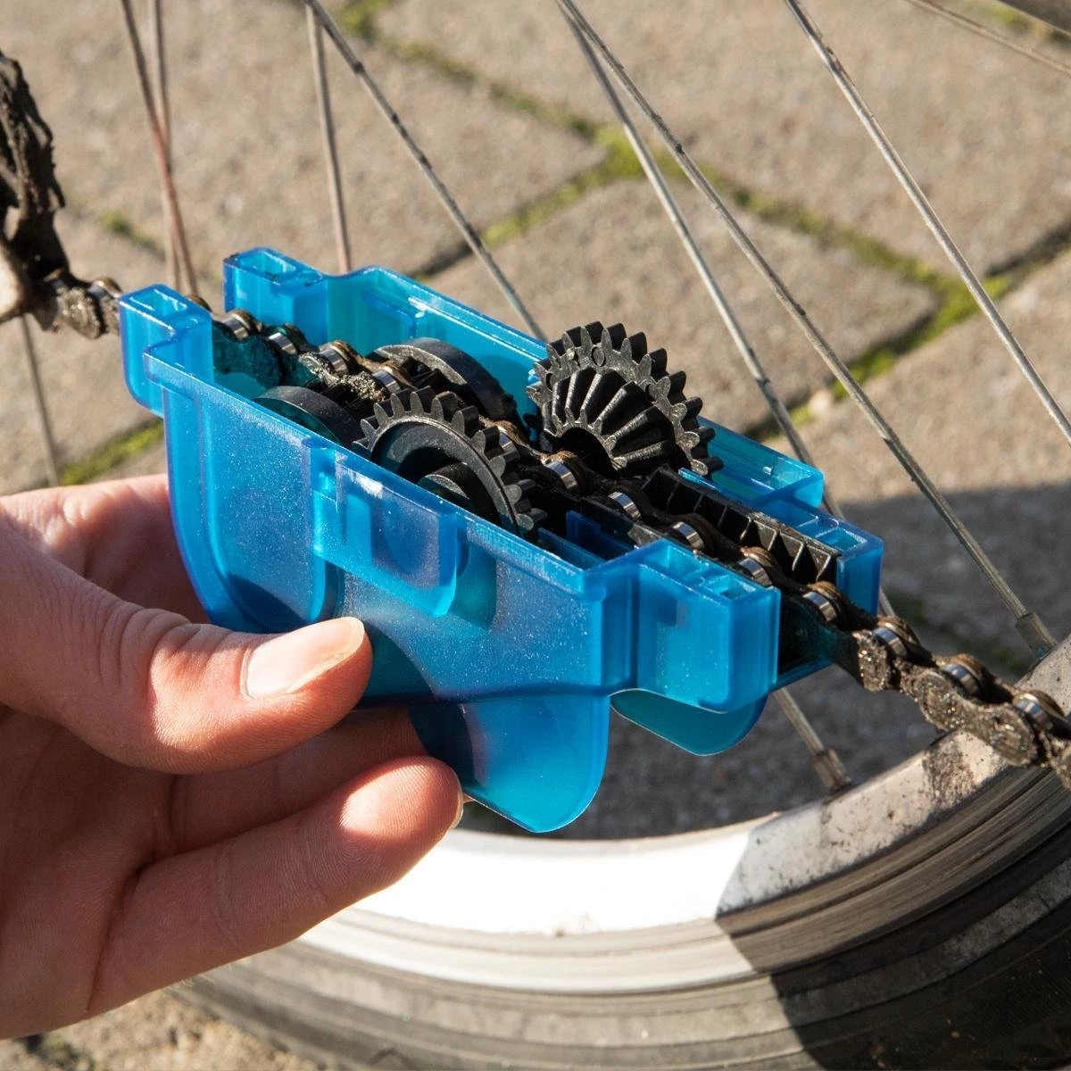 MMOBIEL Fietsketting Reiniger Schoonmaak Schrobber met Roterende Borstels - Ketting en Versnelling Cleaner Fiets Onderhoud Gereedschap Set Accessoires voor Race Fietsen en Mountainbikes MMOBIEL Fietsketting Reiniger Schoonmaak Schrobber Met Roterende Borstels - Ketting En Versnelling Cleaner Fiets Onderhoud Gereedschap Set Accessoires Voor Race Fietsen En Mountainbikes -Fietsaccessoire Winkel 1200x1200 91