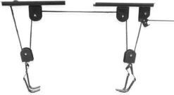Recalma Fietslift - 60 Kg Draagkracht - Fietstakel - Universeel Ophangsysteem - Elektrische Fiets - Zwart