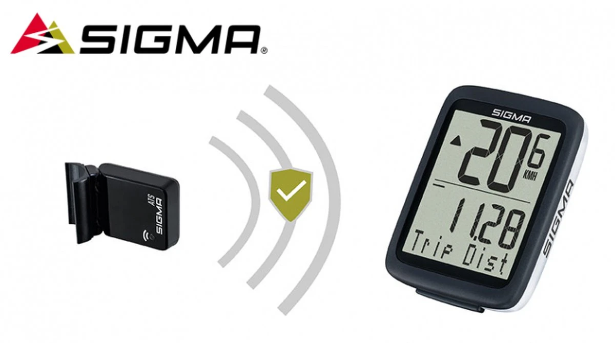 Fietscomputer Sigma BC 10.0 WL ATS SIGMA SPORT Fietscomputer Sigma BC 10.0 WL ATS -Fietsaccessoire Winkel