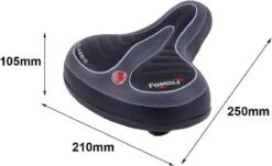 Fietszadel Fosaddle, Luxe, Breed, Comfortabel, Universeel En Waterdicht By PS -Fietsaccessoire Winkel 1200x736 1