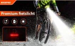 BikePro LED Fietsverlichting Set - Voorlicht En Achterlicht - USB Oplaadbaar - Fietslamp - Koplamp Fiets - Fietslampjes - Fietslichten 8 BikePro LED Fietsverlichting Set - Voorlicht En Achterlicht - USB Oplaadbaar - Fietslamp - Koplamp Fiets - Fietslampjes - Fietslichten -Fietsaccessoire Winkel 1200x737