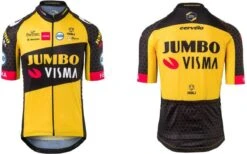 AGU Replica Fietsshirt Team Jumbo Visma Heren - Geel - XXL -Fietsaccessoire Winkel 1200x746 2