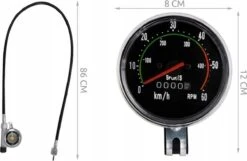 Mechanische Retro Kilometerteller Voor Fietsen - Analoge Fiets Snelheidsmeter - Retro Fietscomputer - Kilometerteller Fiets - Snelheidsmeter Fiets -Fietsaccessoire Winkel 1200x780