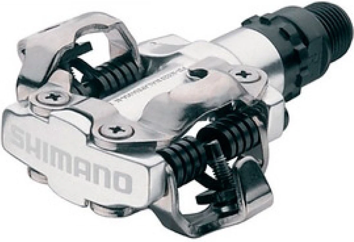 Shimano PD-M520 Pedalen SPD Zilver Set Shimano PD-M520 Pedalen SPD Zilver Set -Fietsaccessoire Winkel 1200x819 1