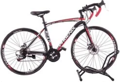 Merkloos Decopatent® Fietsenrek Voor Of Achterwiel - Fietsen Rek Racefiets, Mountainbike, Mtb Etc - Fietshouder - Achterwiel Standaard / Voorwiel Standaard - Bike Stand - Fietsstandaard Fietsen - Zwart -Fietsaccessoire Winkel 1200x823