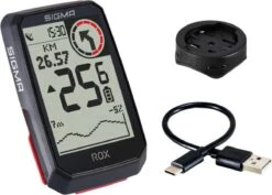 SIGMA SPORT ROX 4.0 GPS Fietscomputer Incl. Stuurhouder, Zwart -Fietsaccessoire Winkel 1200x858 2