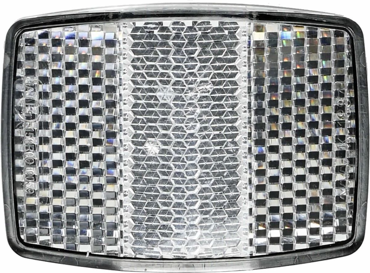 Benson Fiets Reflector - Wit Voorzijde - Rood Achterzijde Benson Fiets Reflector - Wit Voorzijde - Rood Achterzijde -Fietsaccessoire Winkel