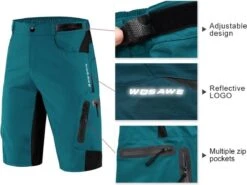Merkloos Mountainbike Broek - MTB Broek - Short - Blauw - Fietsbroek & Onderbroek Met Zeem - Maat XL -Fietsaccessoire Winkel 1200x900 26