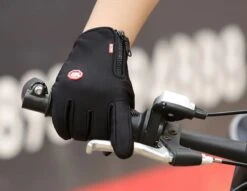 Merkloos Handschoenen | Touchscreen | Waterdicht | Fleece | Unisex | Zwart | Maat L -Fietsaccessoire Winkel 1200x927 3