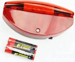 Benson Achterlicht / Staartreflector - Voor Fiets - 3x LED - Universeel - Batterijachterlicht Met Reflector -Fietsaccessoire Winkel 1200x985