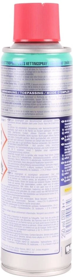 WD-40 Specialist® Fiets Kettingspray - 250ml - Smeerolie - Smeermiddel - Maximale Smering En Vermindert Slijtage -Fietsaccessoire Winkel 320x1200