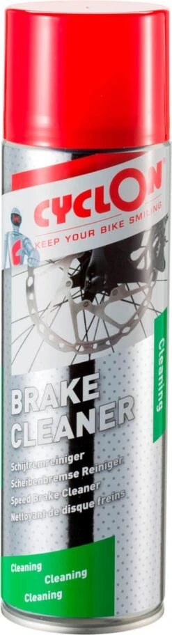 Cyclon Remreiniger Brake Cleaner Spray 250 Ml Zilver/rood -Fietsaccessoire Winkel 325x1200