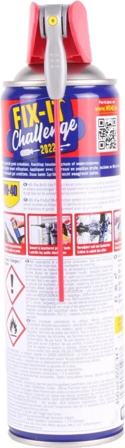 WD-40® Smart Straw® Multi-Use Product - 450ml - Multispray - Smeermiddel, Ontvetter En Anti-Corrosie 6 WD-40® Smart Straw® Multi-Use Product - 450ml - Multispray - Smeermiddel, Ontvetter En Anti-Corrosie -Fietsaccessoire Winkel 337x1200