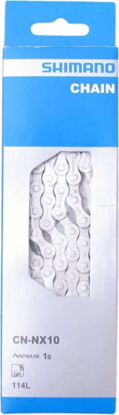 Ketting Shimano Nexus NX10 Anti-roest 1/2" X 1/8" - 114 Schakels -Fietsaccessoire Winkel 346x1200 1